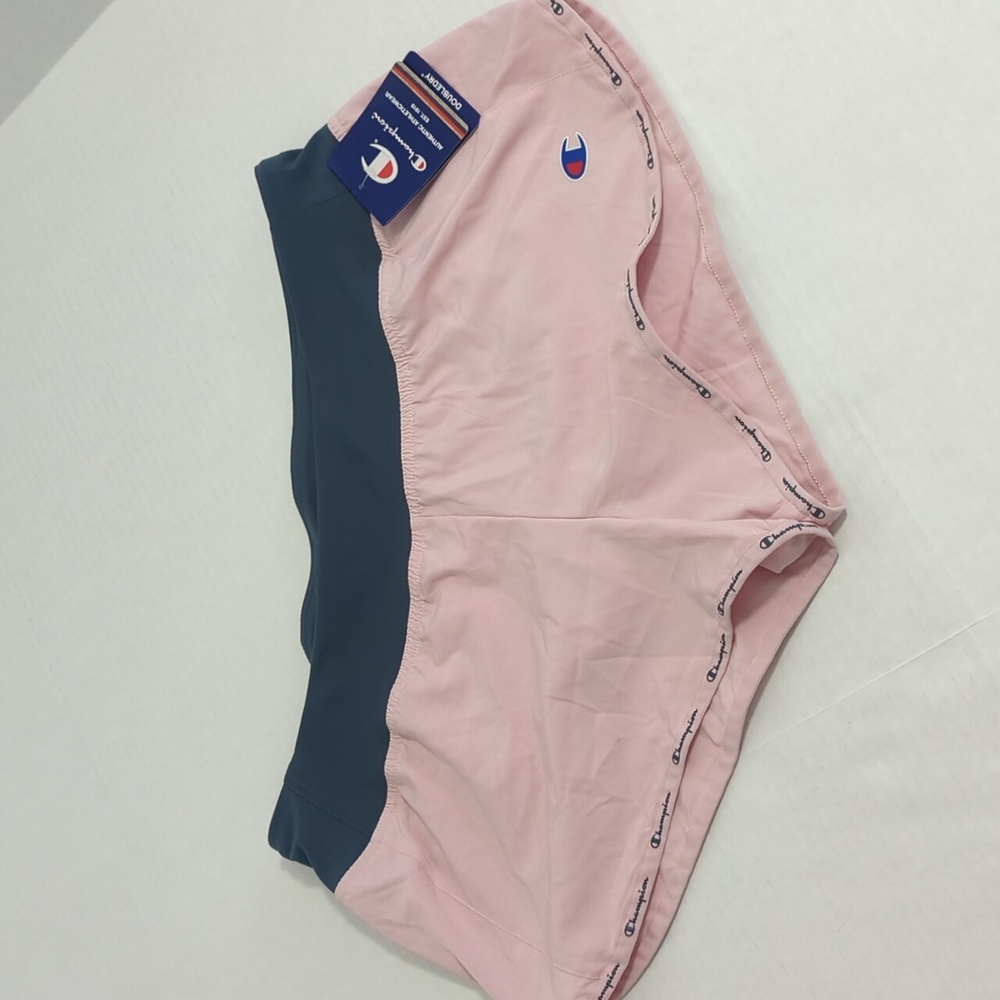 Champion Authentic Athletic DoubleDry  Hush Pink Shorts Women's Size Large NWT